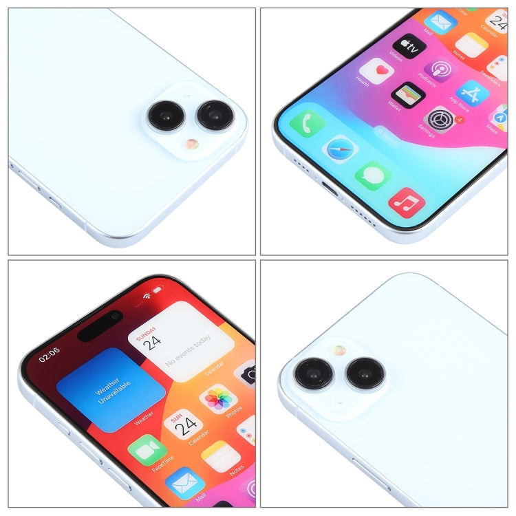 For iPhone 15 Plus Color Screen Non-Working Fake Dummy Display Model (Blue) - For iPhone & iPad by buy2fix | Online Shopping UK | buy2fix