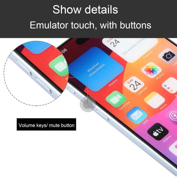 For iPhone 15 Plus Color Screen Non-Working Fake Dummy Display Model (Blue) - For iPhone & iPad by buy2fix | Online Shopping UK | buy2fix