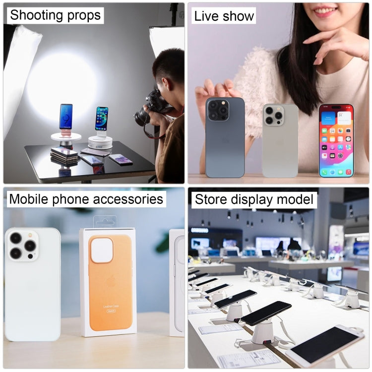 For iPhone 15 Pro Color Screen Non-Working Fake Dummy Display Model (Natural Titanium) - For iPhone & iPad by buy2fix | Online Shopping UK | buy2fix