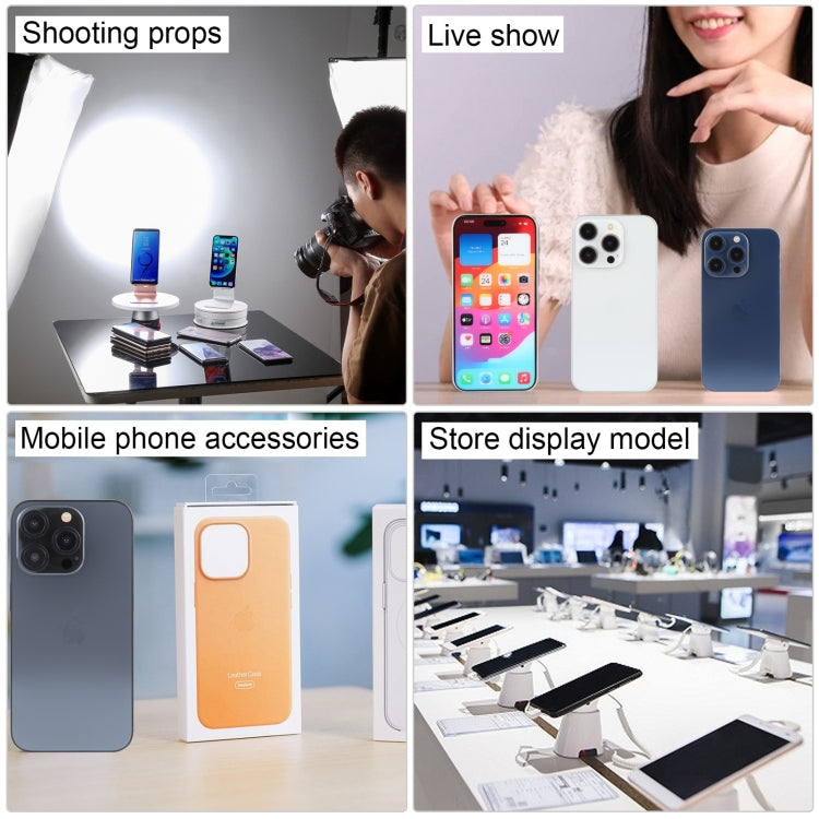 For iPhone 15 Pro Max Color Screen Non-Working Fake Dummy Display Model (White) - For iPhone & iPad by buy2fix | Online Shopping UK | buy2fix