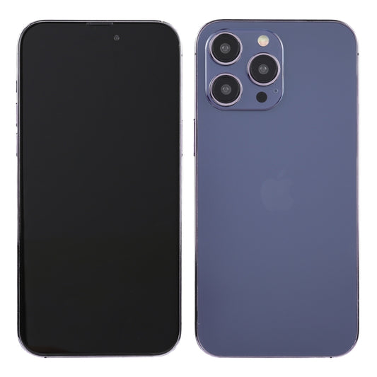 For iPhone 14 Pro Black Screen Non-Working Fake Dummy Display Model (Deep Purple) by buy2fix