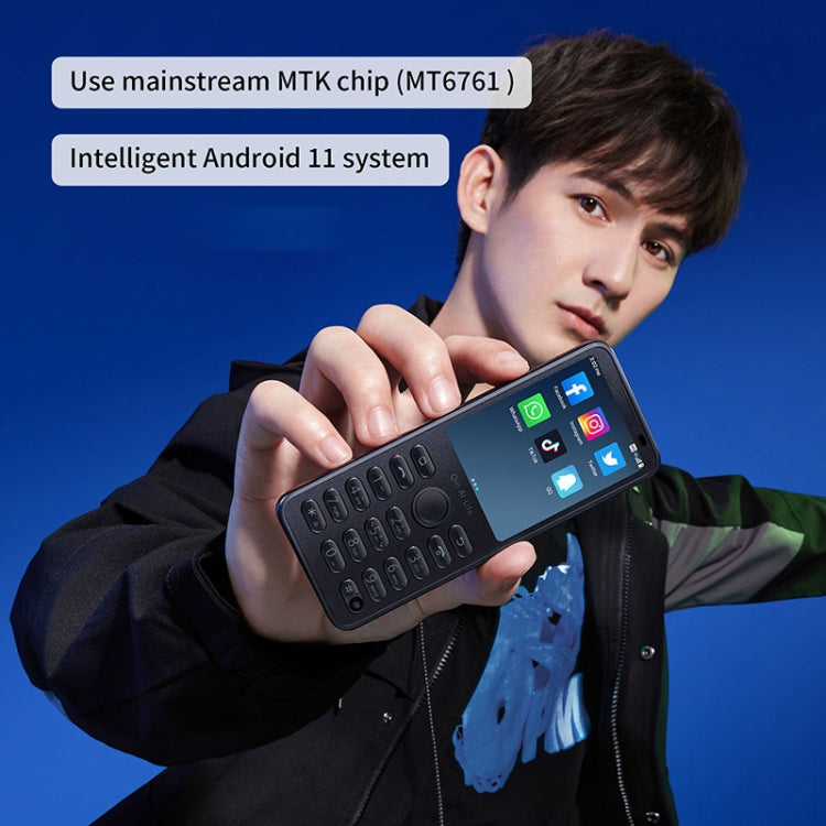 QIN F21 Pro, 4GB+64GB, 2.8 inch, Android 11 MTK6761 Quad-core up to 2.0GHz, 21 Keys, Network: 4G (Black) - Other by buy2fix | Online Shopping UK | buy2fix