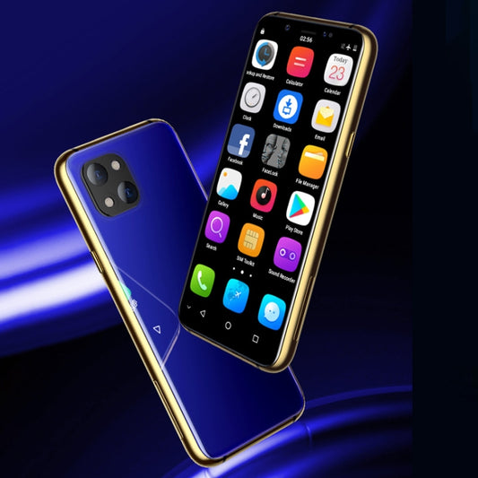 SOYES X60, 3GB+64GB, Infrared Face Recognition, 3.46 inch Android 6.0 MTK6737 Quad Core up to 1.1GHz, BT, WiFi, FM, Network: 4G, GPS, Dual SIM (Blue) by SOYES