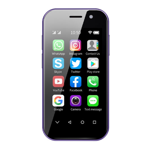 SOYES 14 Pro, 3GB+32GB, Face Recognition, 3.0 inch Android 9.0 MTK6739CW Quad Core up to 1.28GHz, OTG, Network: 4G, Dual SIM, Support Google Play (Purple) by SOYES