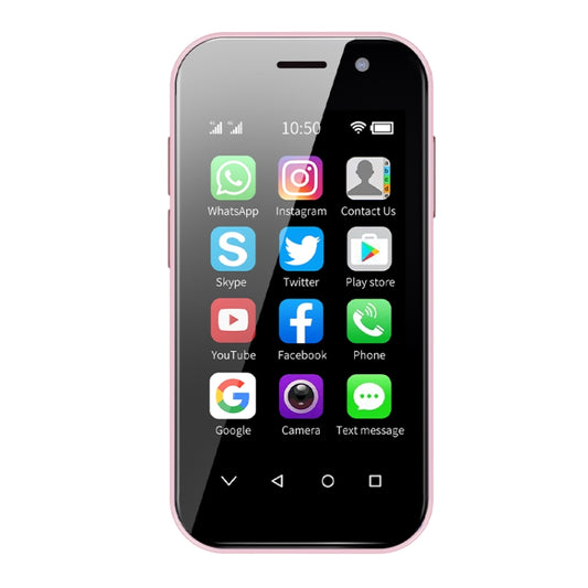 SOYES 14 Pro, 3GB+64GB, Face Recognition, 3.0 inch Android 9.0 MTK6739CW Quad Core up to 1.28GHz, OTG, Network: 4G, Dual SIM, Support Google Play(Pink) by SOYES