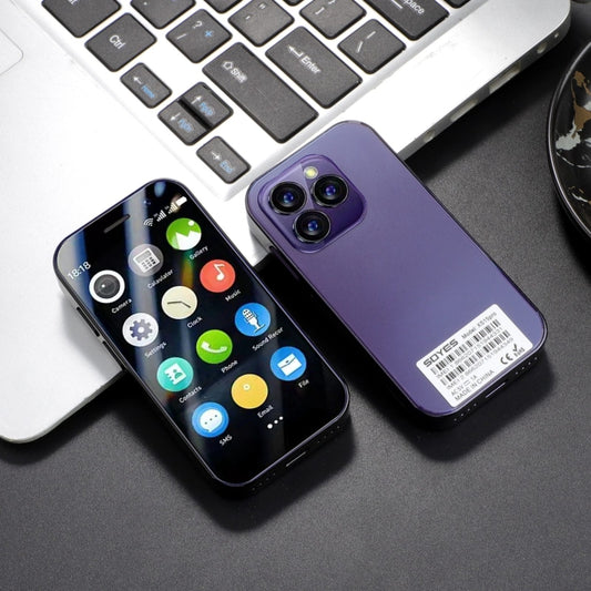 SOYES XS15 Pro, 2GB+16GB, 3.0 inch Android 9.0 MTK6737 Quad Core, Bluetooth, WiFi, Network: 3G, Dual SIM (Purple) - SOYES by SOYES | Online Shopping UK | buy2fix