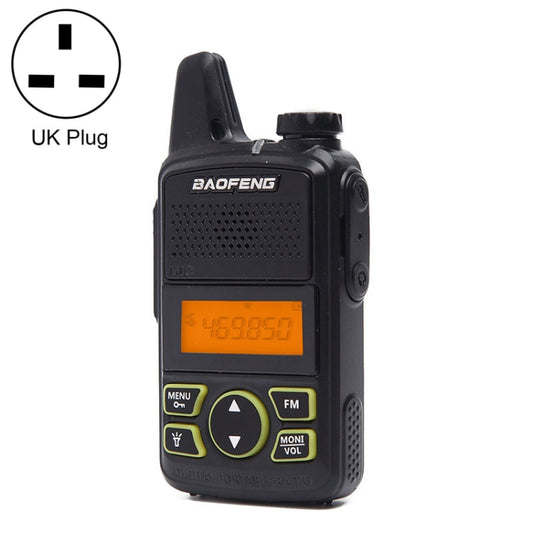 BaoFeng BF-T1 Single Band Radio Handheld Walkie Talkie, UK Plug - Handheld Walkie Talkie by BAOFENG | Online Shopping UK | buy2fix