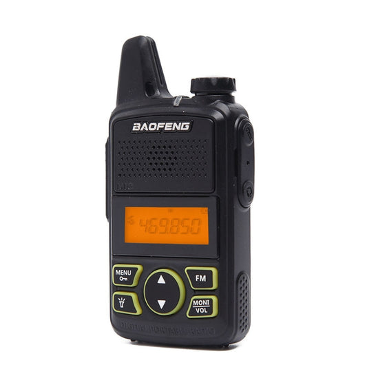 BaoFeng BF-T1 Single Band Radio Handheld Walkie Talkie, UK Plug - Handheld Walkie Talkie by BAOFENG | Online Shopping UK | buy2fix