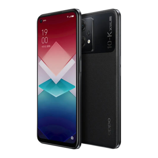 OPPO K10x 5G, 8GB+256GB, 64MP Camera, Chinese Version, Triple Rear Cameras, Side Fingerprint Identification, 6.59 inch ColorOS 12.1 Qualcomm Snapdragon 695 Octa Core up to 2.2GHz, Network: 5G, Support Google Play(Black) by OPPO