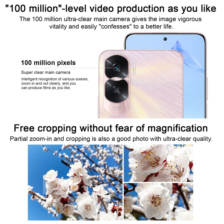 Honor X50i 5G CRT-AN00, 100MP Cameras, 8GB+256GB, China Version, Dual Back Cameras, Side Fingerprint Identification, 4500mAh Battery, 6.7 inch MagicOS 7.1 / Android 13 Dimensity 6020 Octa Core up to 2.2GHz, Network: 5G, OTG, Not Support Google Play(Black) - Honor by HONOR | Online Shopping UK | buy2fix