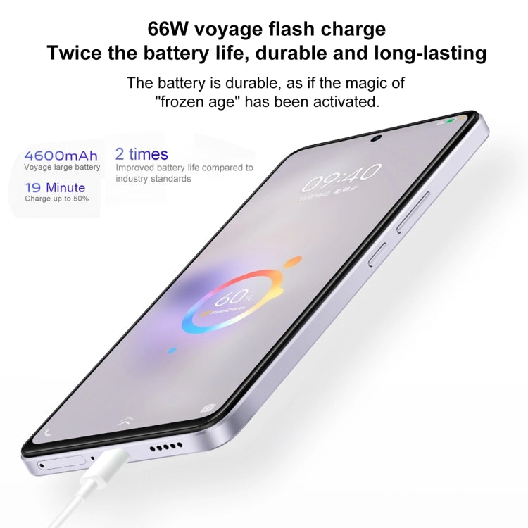 vivo S16e 5G, 50MP Camera, 12GB+256GB, Triple Back Cameras, Srceen Fingerprint Identification, 4600mAh Battery, 6.62 inch Android 11 OriginOS Ocean Exynos 1080 Octa Core up to 2.8GHz, OTG, NFC, Network: 5G(Purple) by vivo