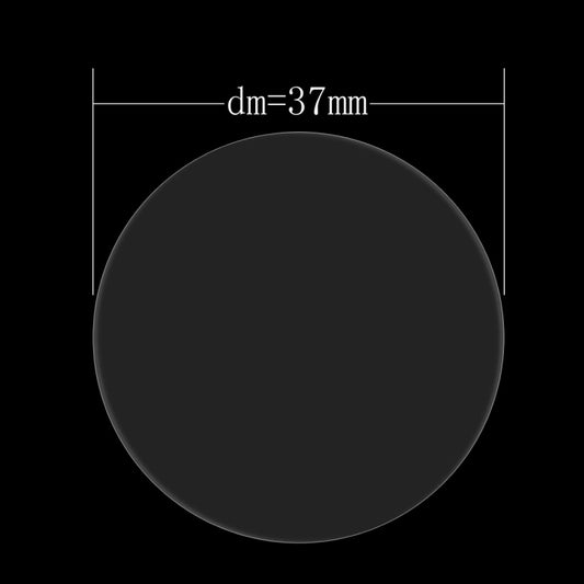 ENKAY Hat-Prince for 37mm Diameter Circular Dial Smart Watch 0.2mm 9H Surface Hardness 2.15D Curved Explosion-proof Tempered Glass Screen Film by ENKAY