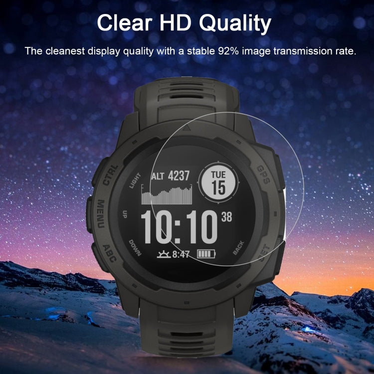 ENKAY Hat-Prince for 42mm Diameter Circular Dial Smart Watch 0.2mm 9H Surface Hardness 2.15D Curved Explosion-proof Tempered Glass Screen Film - Screen Protector by ENKAY | Online Shopping UK | buy2fix