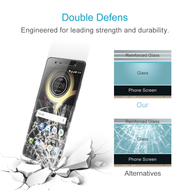 0.26mm 9H 2.5D Tempered Glass Film for Lenovo K8 Plus - For Lenovo by DIYLooks | Online Shopping UK | buy2fix
