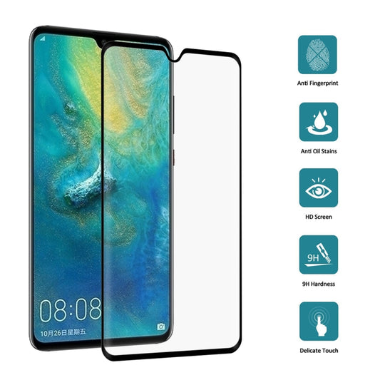 0.3mm 9H Surface Hardness 3D Curved Edge Full Screen Tempered Glass Film for Huawei Mate 20 - Huawei Tempered Glass by buy2fix | Online Shopping UK | buy2fix