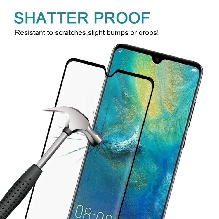 0.3mm 9H Surface Hardness 3D Curved Edge Full Screen Tempered Glass Film for Huawei Mate 20 - Huawei Tempered Glass by buy2fix | Online Shopping UK | buy2fix