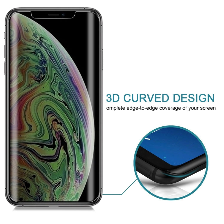 For iPhone XS Max 0.4mm 9H Surface Hardness 180 Degree Privacy Anti Glare Screen Protector - iPhone XS Max Tempered Glass by buy2fix | Online Shopping UK | buy2fix