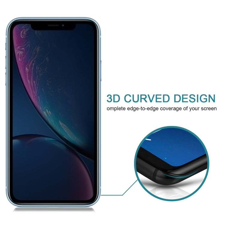 For iPhone XR 0.4mm 9H Surface Hardness 180 Degree Privacy Anti Glare Screen Protector - iPhone XR Tempered Glass by buy2fix | Online Shopping UK | buy2fix