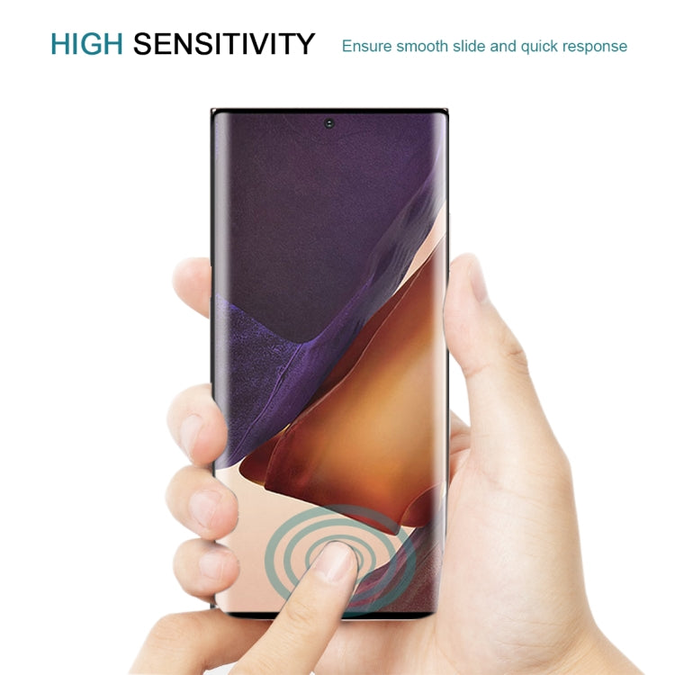 For Samsung Galaxy Note20 Ultra 3D Curved Edge Full Screen Tempered Glass Film - Galaxy Tempered Glass by buy2fix | Online Shopping UK | buy2fix