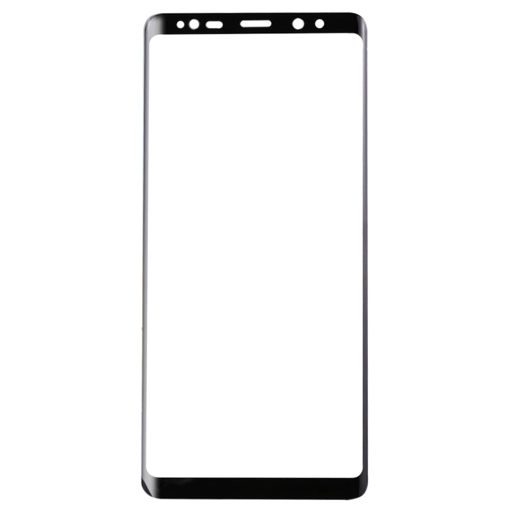 For Galaxy Note 8 0.3mm 9H Surface Hardness 3D Curved Silk-screen Full Screen Tempered Glass Screen Protector(Black) - Galaxy Tempered Glass by buy2fix | Online Shopping UK | buy2fix