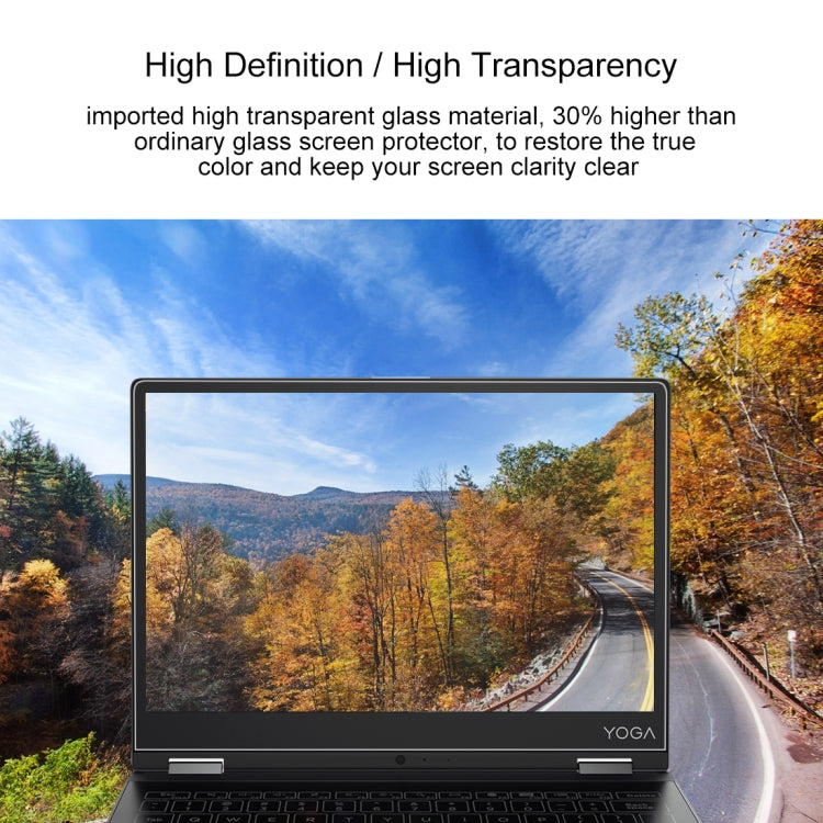 0.4mm 9H Surface Hardness Full Screen Tempered Glass Film for Lenovo YOGA A12 - Screen Protection Film by buy2fix | Online Shopping UK | buy2fix
