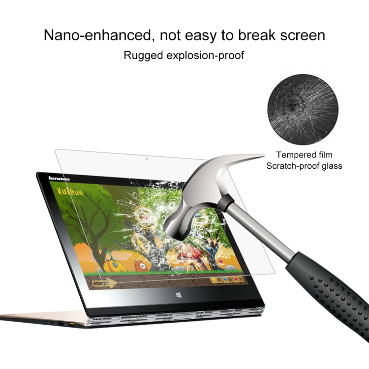 0.4mm 9H Surface Hardness Full Screen Tempered Glass Film for Lenovo YOGA 3 Pro 13.3 inch - Screen Protection Film by buy2fix | Online Shopping UK | buy2fix