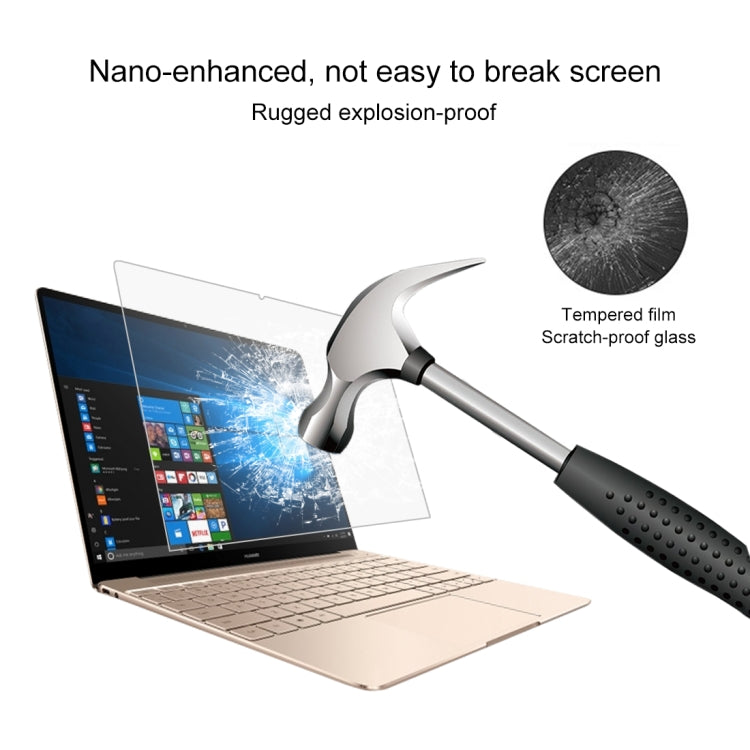 0.4mm 9H Surface Hardness Full Screen Tempered Glass Film for Huawei MateBook X 13.3 inch - Screen Protection Film by buy2fix | Online Shopping UK | buy2fix