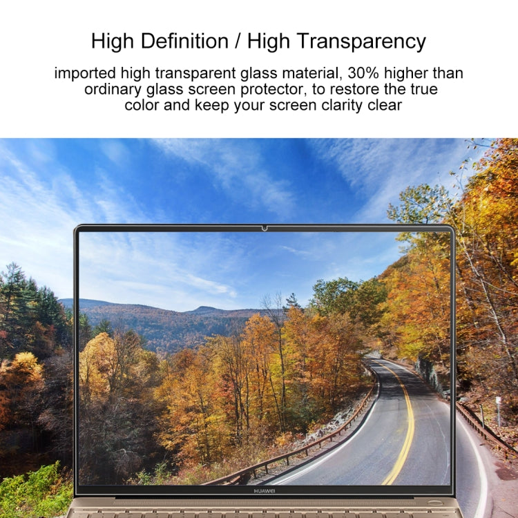0.4mm 9H Surface Hardness Full Screen Tempered Glass Film for Huawei MateBook X 13.3 inch - Screen Protection Film by buy2fix | Online Shopping UK | buy2fix