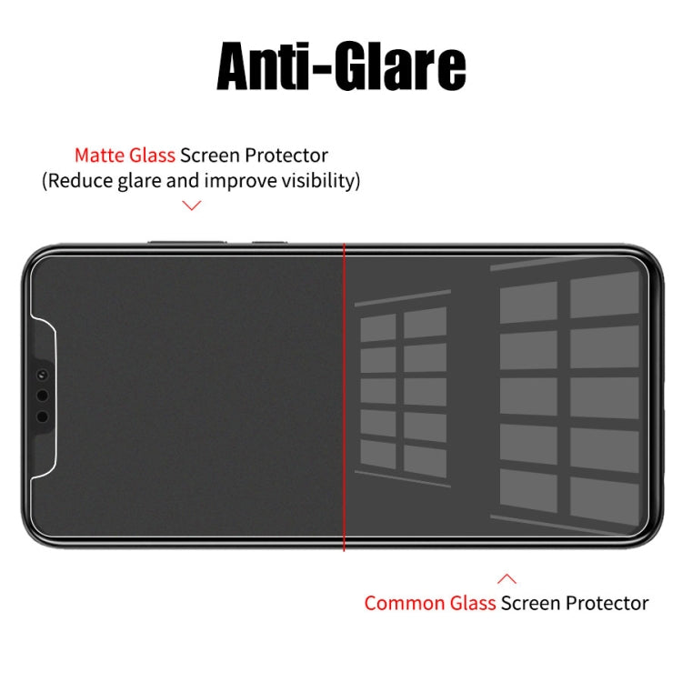 For iPhone XS Max / iPhone 11 Pro Max Matte Frosted Tempered Glass Film - iPhone XS Max Tempered Glass by buy2fix | Online Shopping UK | buy2fix