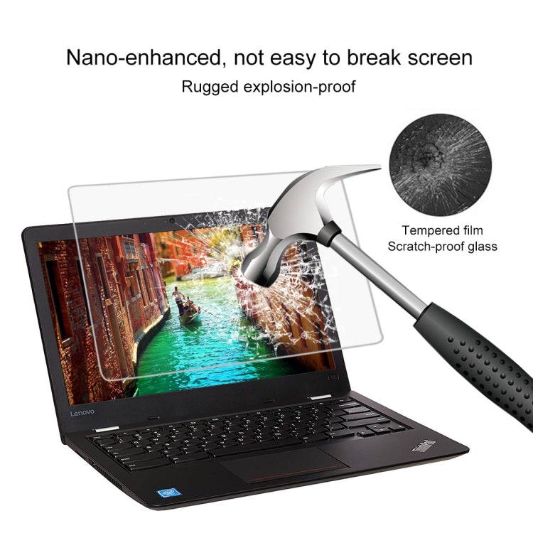0.4mm 9H Surface Hardness Full Screen Tempered Glass Film for Lenovo ThinkPad 13 Chromebook 13.3 inch - Screen Protection Film by buy2fix | Online Shopping UK | buy2fix