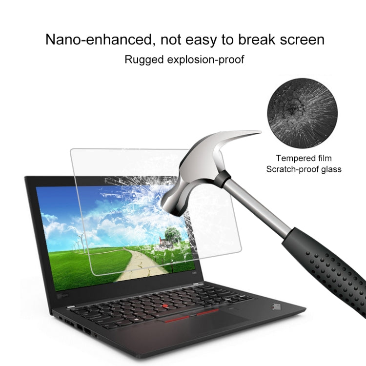 0.4mm 9H Surface Hardness Full Screen Tempered Glass Film for Lenovo ThinkPad A285 12.5 inch - Screen Protection Film by buy2fix | Online Shopping UK | buy2fix