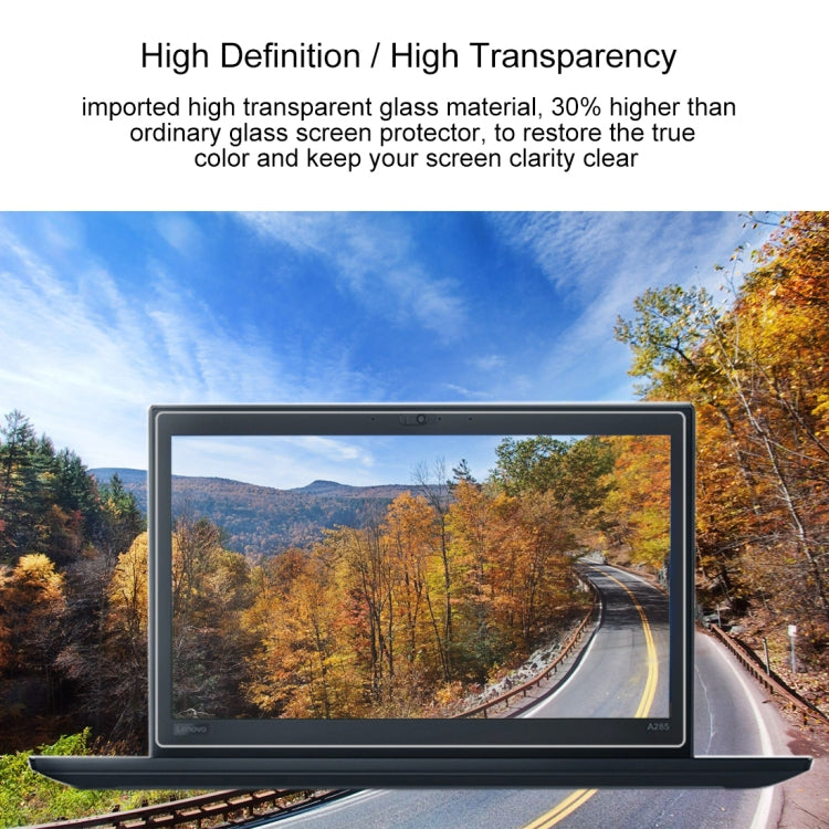 0.4mm 9H Surface Hardness Full Screen Tempered Glass Film for Lenovo ThinkPad A285 12.5 inch - Screen Protection Film by buy2fix | Online Shopping UK | buy2fix