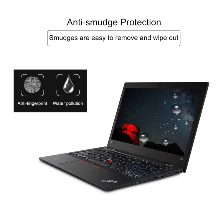 0.4mm 9H Surface Hardness Full Screen Tempered Glass Film for Lenovo ThinkPad L380 13.3 inch - Screen Protection Film by buy2fix | Online Shopping UK | buy2fix