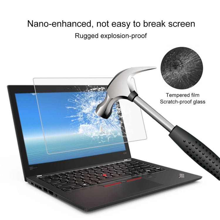 0.4mm 9H Surface Hardness Full Screen Tempered Glass Film for Lenovo ThinkPad X280 12.5 inch - Screen Protection Film by buy2fix | Online Shopping UK | buy2fix