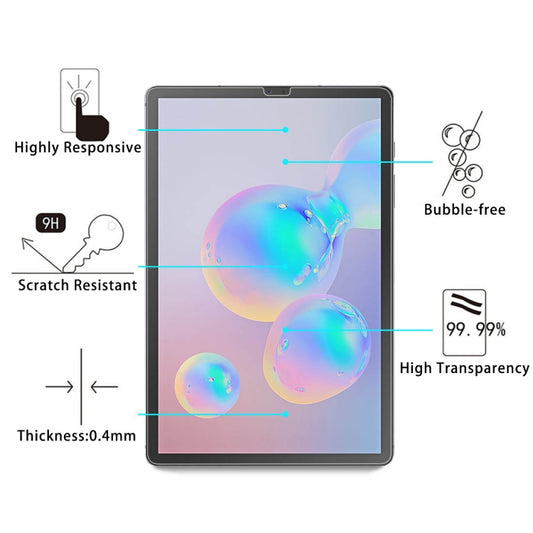 0.4mm 9H Explosion-proof Tempered Glass Film for Galaxy Tab A 8.0 2019 / T295 / T290 - For Samsung Tab by buy2fix | Online Shopping UK | buy2fix