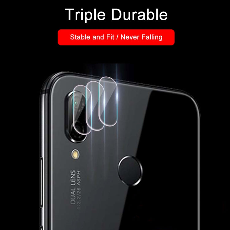 0.3mm 2.5D Transparent Rear Camera Lens Protector Tempered Glass Protective Film for Huawei Mate 20 Pro - Huawei Tempered Glass by buy2fix | Online Shopping UK | buy2fix