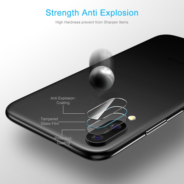 0.3mm 2.5D Transparent Rear Camera Lens Protector Tempered Glass Protective Film for Huawei Mate 20 Pro - Huawei Tempered Glass by buy2fix | Online Shopping UK | buy2fix