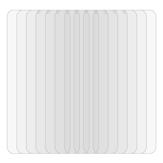 10 PCS 0.26mm 9H 2.5D Tempered Glass Film for Galaxy A70 by buy2fix