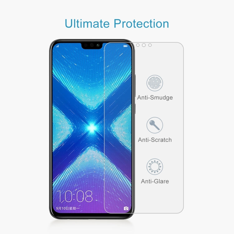 10 PCS 0.26mm 9H 2.5D Explosion-proof Tempered Glass Film for Huawei Honor 8X - Honor Tempered Glass by buy2fix | Online Shopping UK | buy2fix