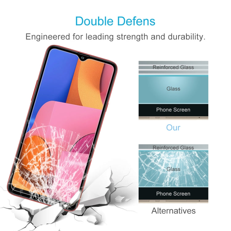10 PCS 0.26mm 9H 2.5D Tempered Glass Film for Galaxy A20s - Galaxy Tempered Glass by buy2fix | Online Shopping UK | buy2fix