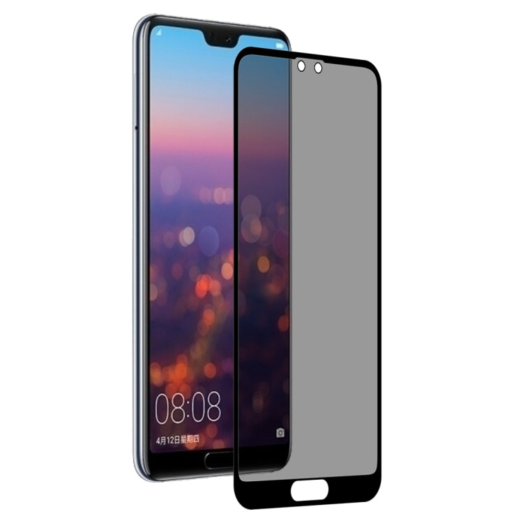 Full Cover Anti-spy Tempered Glass Film for Huawei P20 Pro - Huawei Tempered Glass by buy2fix | Online Shopping UK | buy2fix