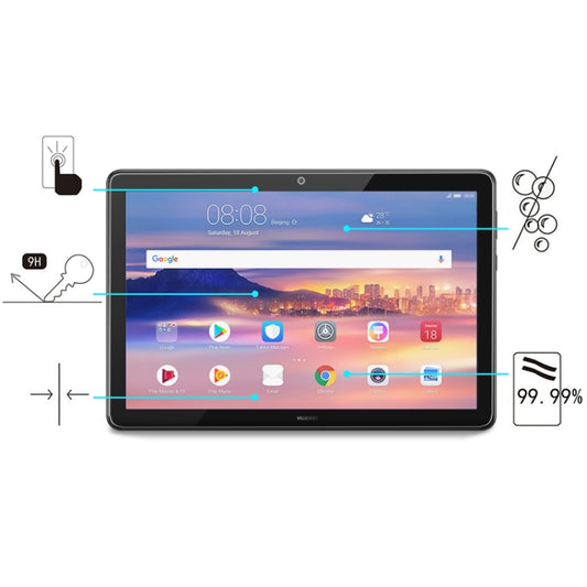 0.3mm 9H Full Screen Tempered Glass Film for Huawei MediaPad T5 10.1 - For Huawei MediaPad by buy2fix | Online Shopping UK | buy2fix