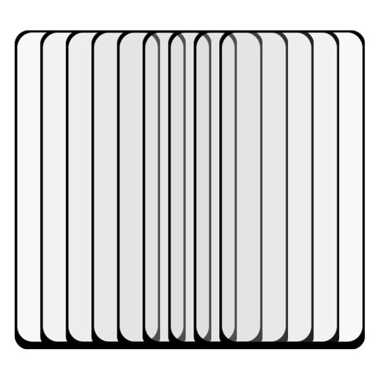 For OPPO Reno2 / Z Full Glue Full Cover Screen Protector Tempered Glass Film by buy2fix