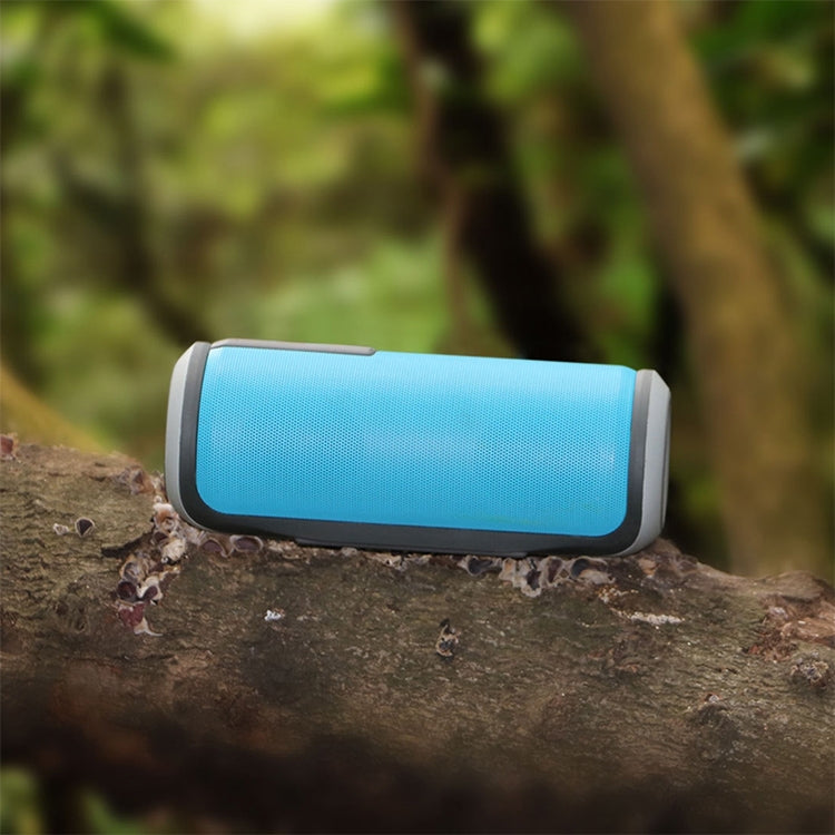 W-KING X6 Portable Waterproof Bluetooth 4.0 Stereo Speaker(Blue) - Waterproof Speaker by W-KING | Online Shopping UK | buy2fix