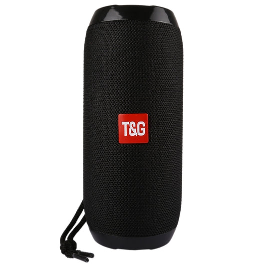 T&G TG117 Portable Bluetooth Stereo Speaker, with Built-in MIC, Support Hands-free Calls & TF Card & AUX IN & FM, Bluetooth Distance: 10m(Black) by T&G