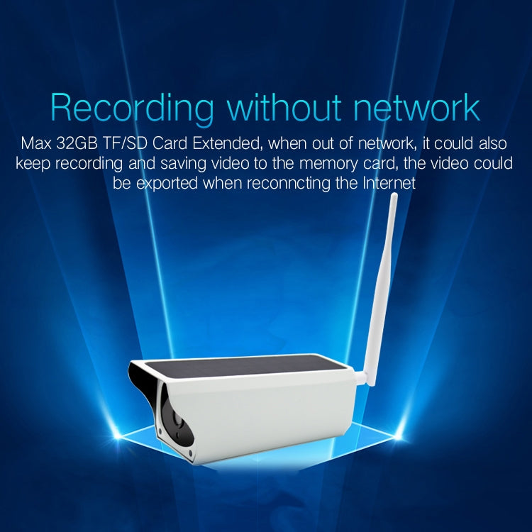 YS-Y4 1080P HD Solar Wifi Battery Camera, Support Motion Detection & Infrared Night Vision & SD Card(Max 32GB) - Bullet Camera by buy2fix | Online Shopping UK | buy2fix