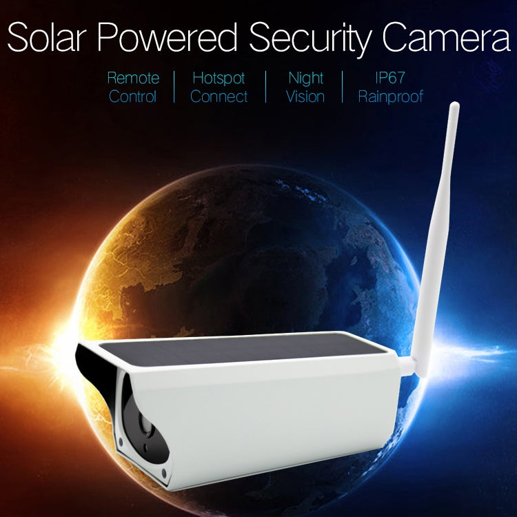YS-Y4 1080P HD Solar Wifi Battery Camera, Support Motion Detection & Infrared Night Vision & SD Card(Max 32GB) - Bullet Camera by buy2fix | Online Shopping UK | buy2fix