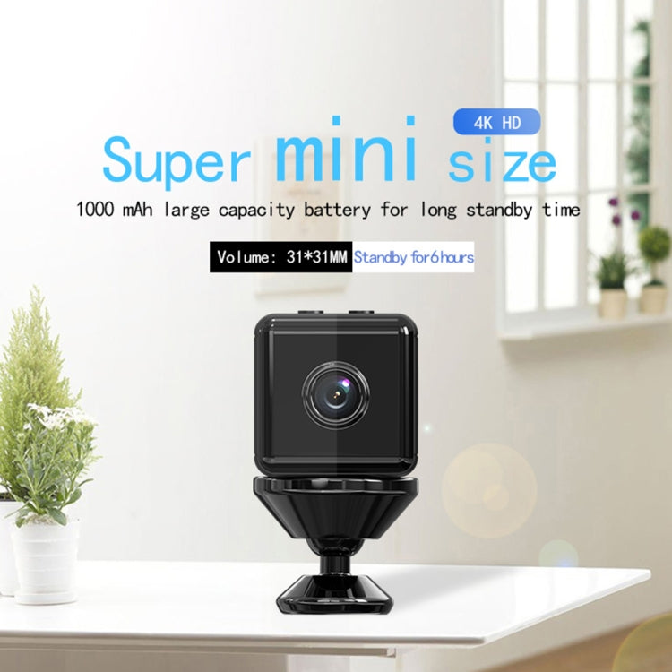 X6D HD 1080P Wireless Home Mini Surveillance Camera, Support Infrared Night Vision & Motion Detection & TF Card (White) - Mini Camera by buy2fix | Online Shopping UK | buy2fix