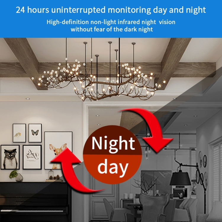 X6D HD 1080P Wireless Home Mini Surveillance Camera, Support Infrared Night Vision & Motion Detection & TF Card (White) - Mini Camera by buy2fix | Online Shopping UK | buy2fix