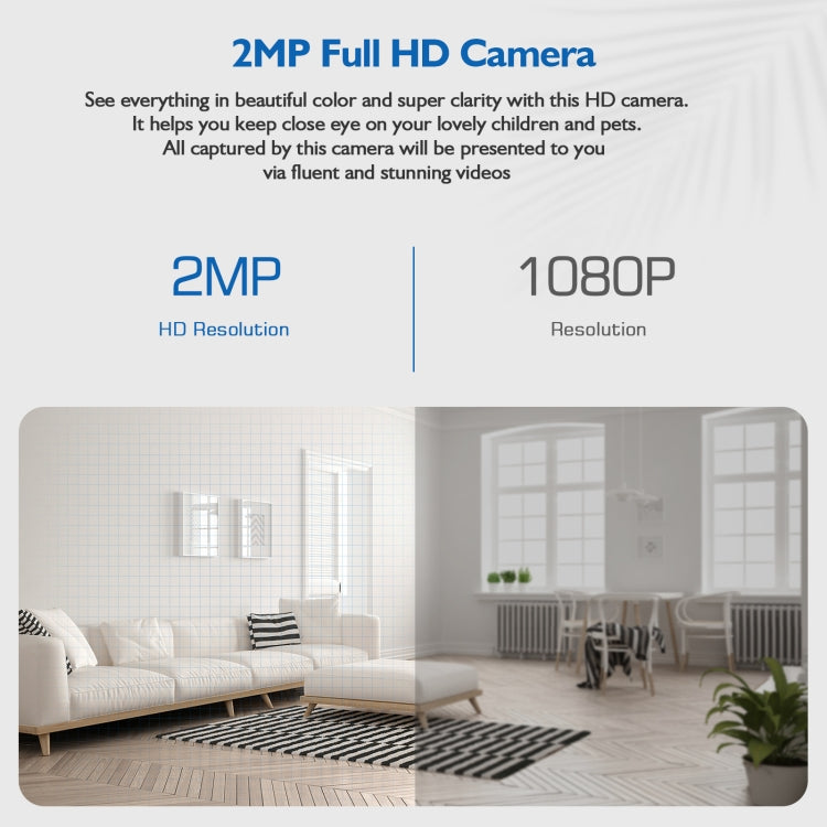 DP17 2.0 Million Pixels Single Light Source Smart Dual-band WiFi 1080P HD Outdoor Network Light Bulb Camera, Support Infrared Night Vision & Two-way Audio & Motion Detection & TF Card - Light Bulb Camera by buy2fix | Online Shopping UK | buy2fix